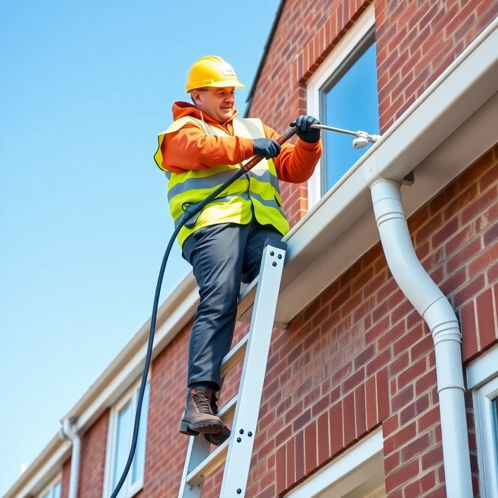 Professional gutter cleaning service